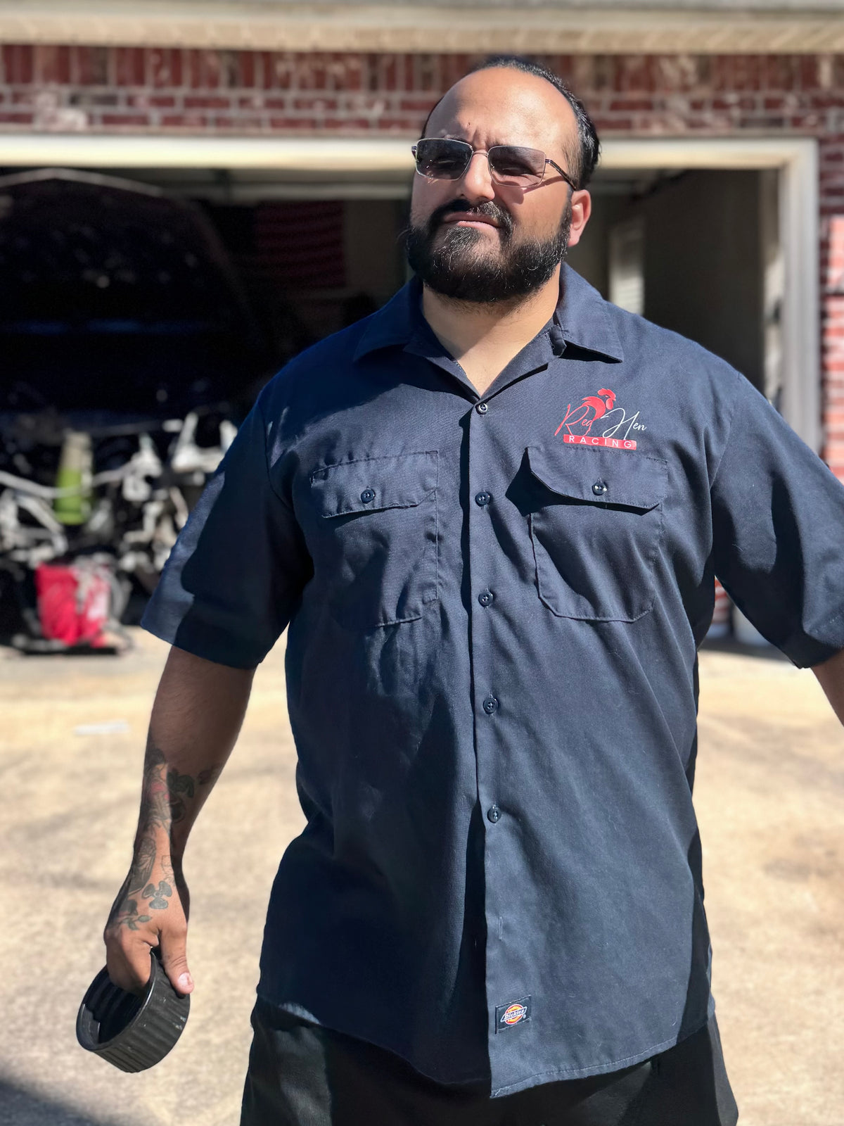 The team button-up
