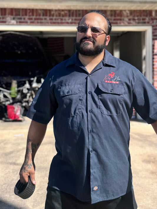 The team button-up