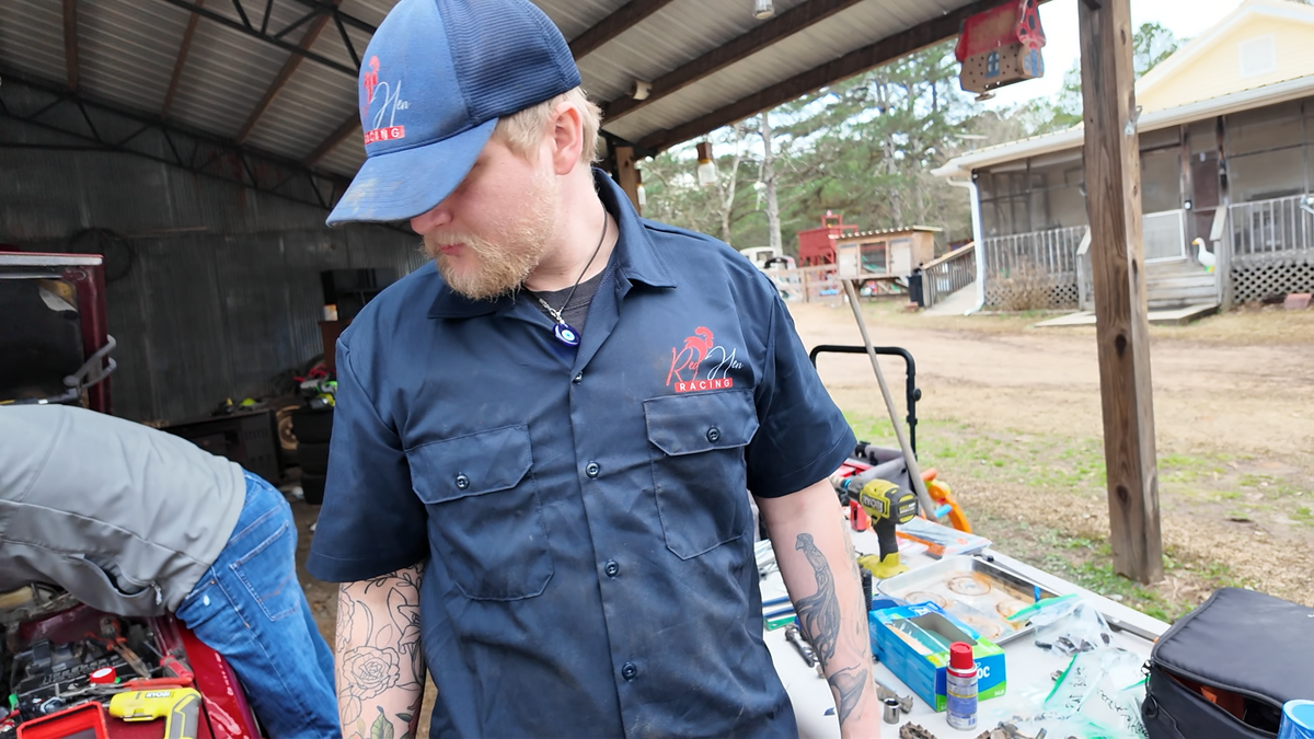 The team button-up